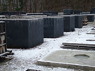 Plac produkacja szamb betonowych Koszalin